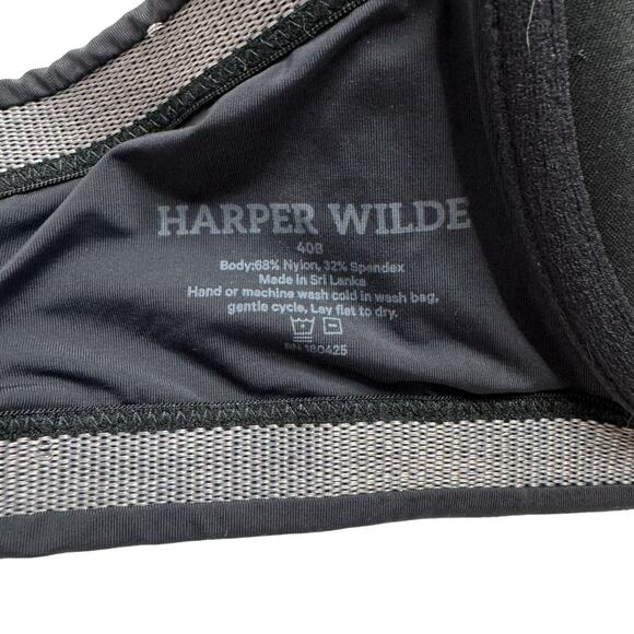 HARPER WILDE Base Strapless Bra in Black Size 40B Underwire Lightly Lined - Picture 6 of 8